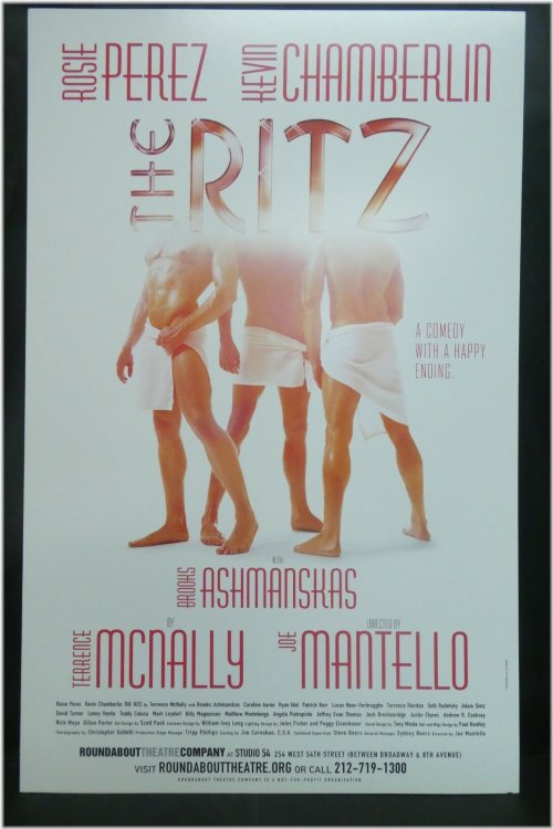 The Ritz Comedy Theater Broadway Window Card Poster
