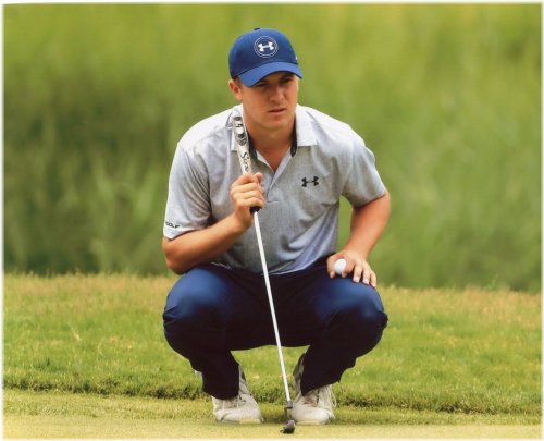 Champion's Capture: Jordan Spieth Signed Photo
