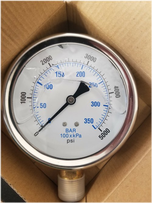 Stainless Liquid-Filled Pressure Gauge