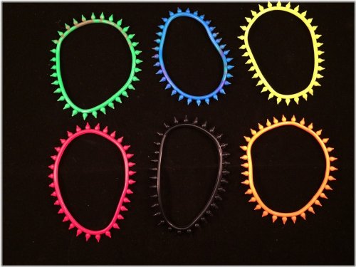 Spike Jelly Bracelets Set