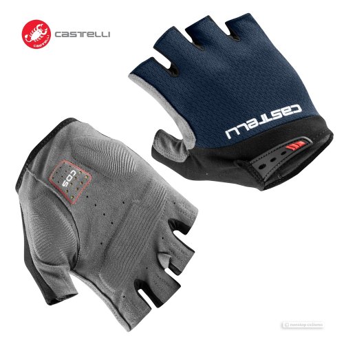 Blue Velvet Cycling Gloves