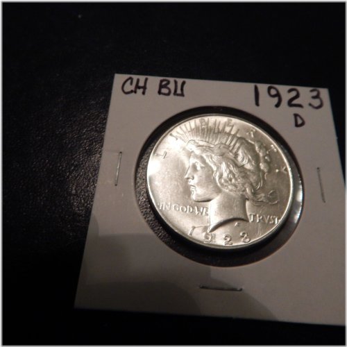1923-D Peace Dollar - Great Strike Edition