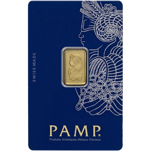 Fortuna Gold Bullion - 2.5 Grams - Sealed PAMP Suisse Assay