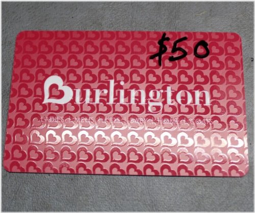 Verified Funds Gift Card - Burlington Coat Factory