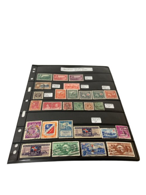 Caribbean Stamp Assortment from 1940