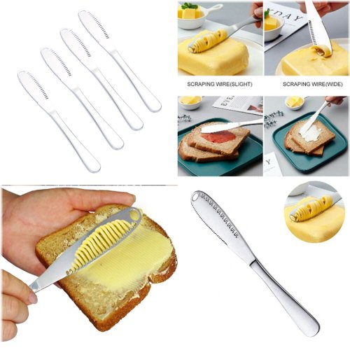 Stainless Steel Butter Spreader Set