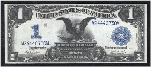 Black Eagle Silver Certificate Note