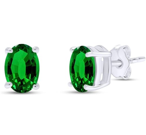 Emerald Elegance Studs