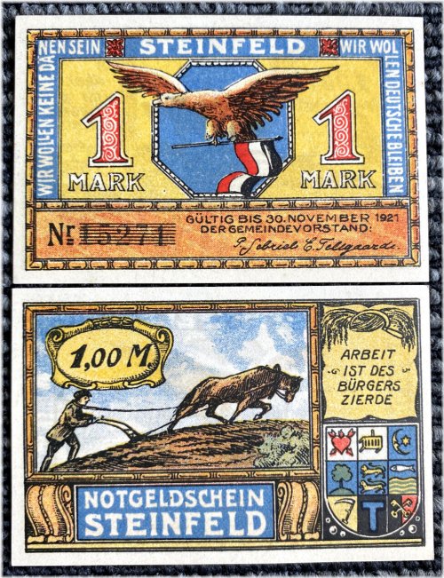 Vintage German Emergency Currency