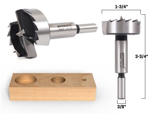 Precision Cut Steel Forstner Bit