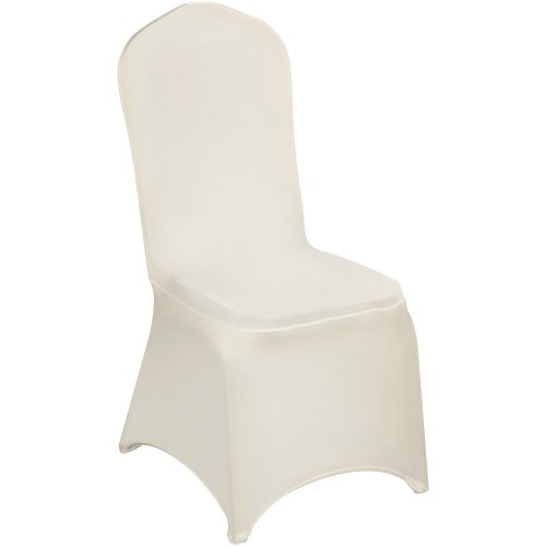 Ivory Stretch Chair Covers Set