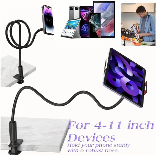 Flexi-Grip Device Holder: Securely Mount Your Smartphone or Tablet Anywhere