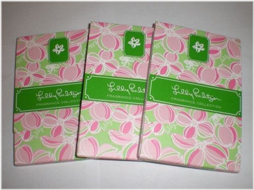 Lilly Pulitzer Notepad Set with Pencil, 3-Pack, 51 Sheets Total