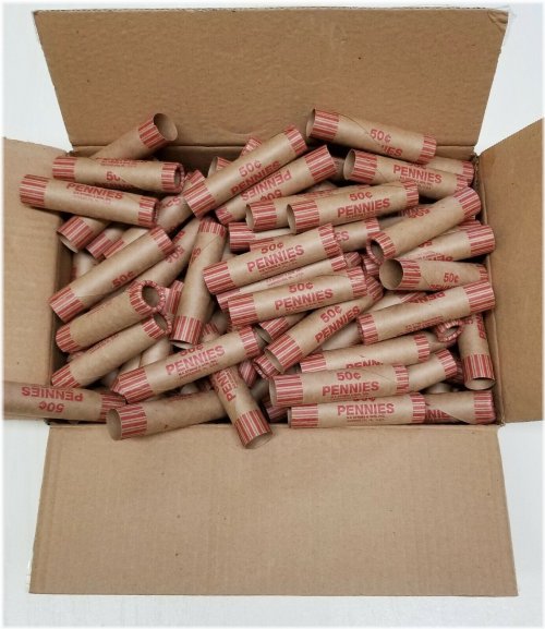 Penny Coin Wrapper Set for 300 Rolls