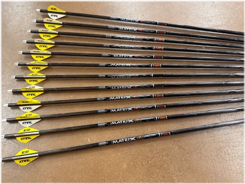 UltraLite Matrix Bowhunter Carbon Arrows