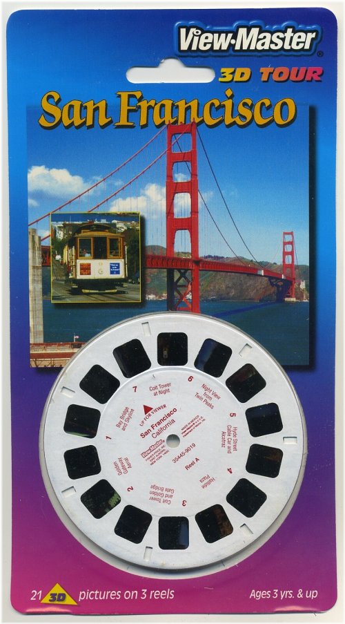 Golden Gate City View-Master Reel Set