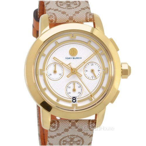 Golden Jacquard Timepiece