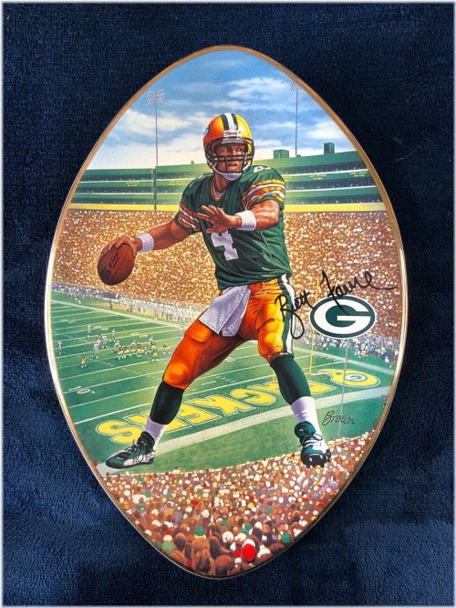 Brett Favre Legacy Plate