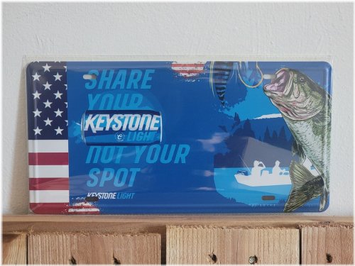 Riverbank Retreat Tin Metal Sign