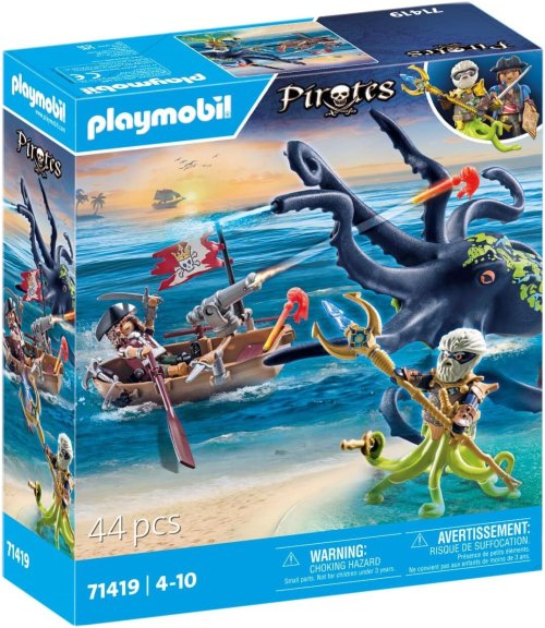 Pirate Battle Adventure with Octopus Playset
