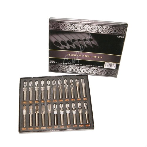 Steel Ink Tips Set