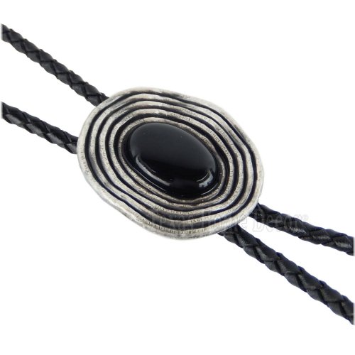 Midnight Stone Bolo Tie