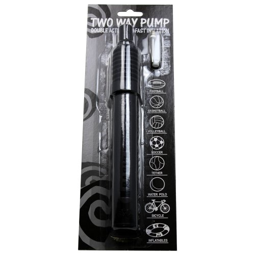 DoubleFlow Bicycle Pump