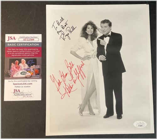 Dynamic Duo TV Hosts Autographed Photo