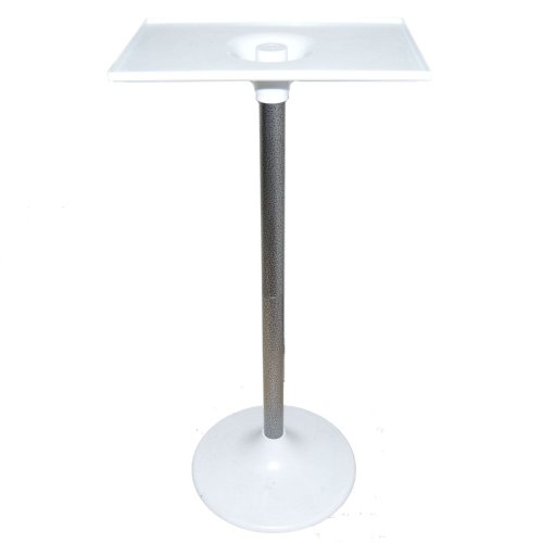 Antique Brass Painted Rectangular Bird Stand