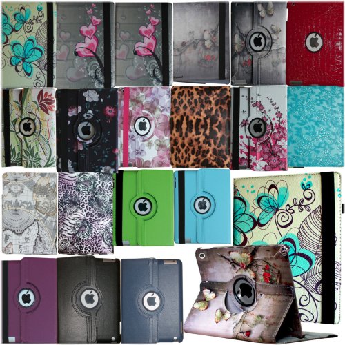 Rotating Leather Smart Stand Case for iPad 10.2 (9th, 8th, and 7th Generation)