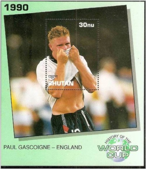 Bhutan Gascogne England Stamps