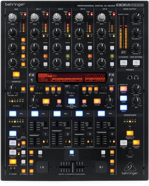 Digital Fusion 5-Channel DJ Mixer by Behringer