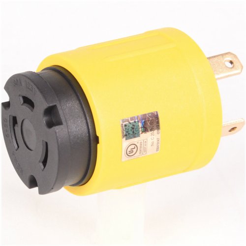 RV Generator Power Adapter Locking