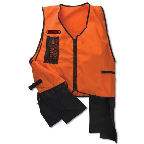 ForestGuard High-Vis Safety Vest for Chainsaw Work