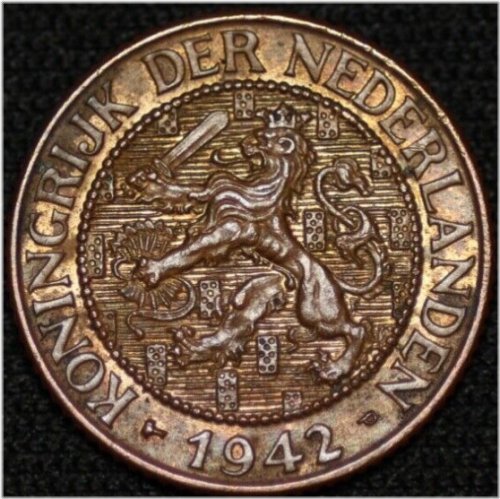 Curaçao 1942 P 1 Cent World Coin Quality - #712