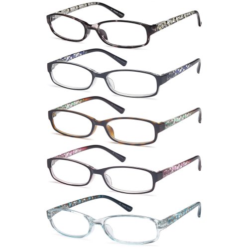 Printed Women's Reading Glasses Set