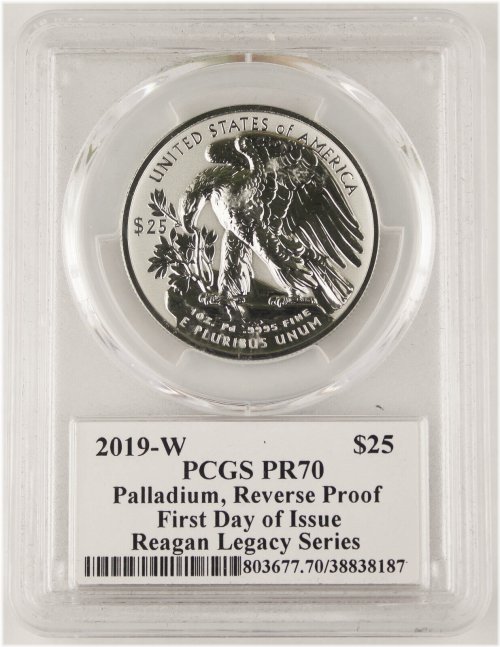 Palladium Eagle Reverse Proof Coin