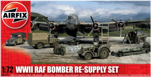 RAF Bomber Re-Supply Scene Kit