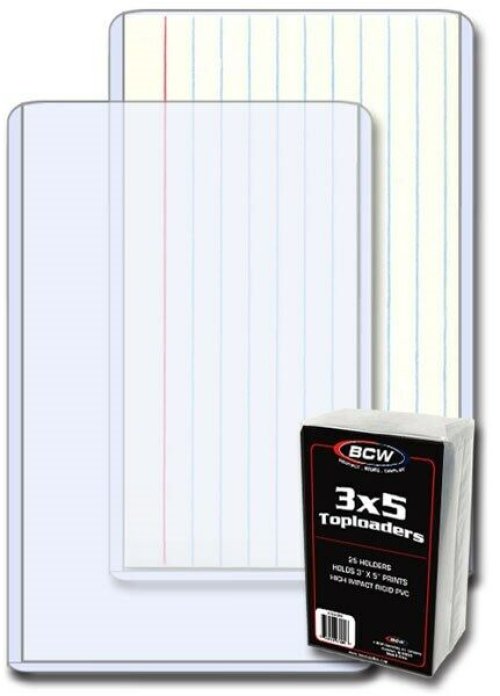 ClearShield Photo and Index Card Protectors (Pack of 25)