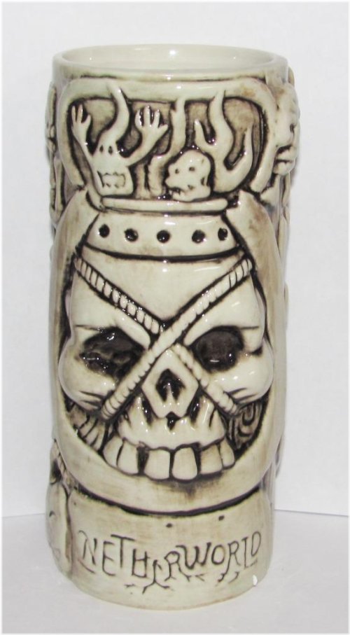 Tiki Skull Haunted Mug