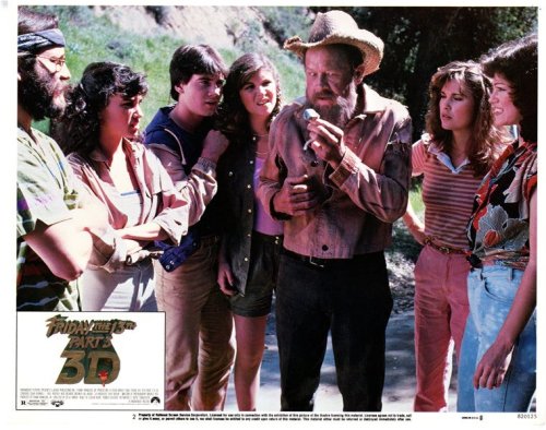 Vintage Horror Movie Lobby Card featuring Dana Kimmell