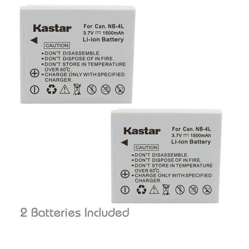 Kastar PowerShot Battery Pack