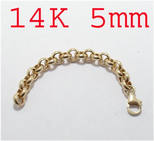 Gold Rolo Link Extender