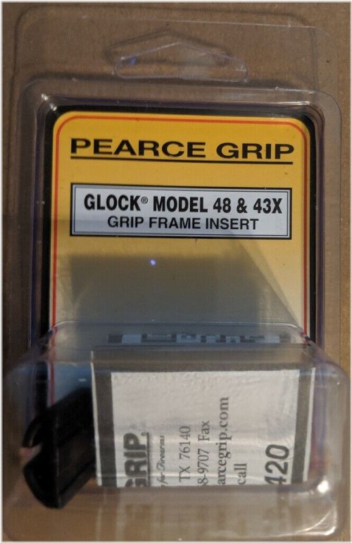 Grip Frame Insert for Glock 48 & 43X Cavity Plug - Factory NEW