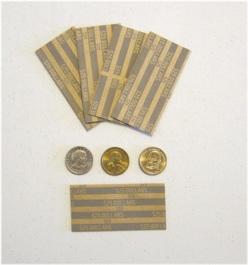 Presidential Dollar Coin Wrappers Pack