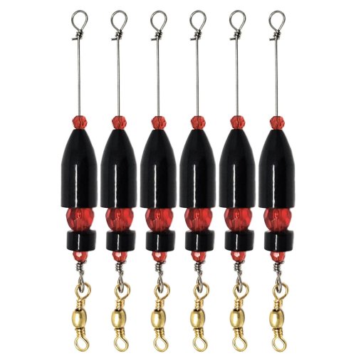 Brass Carolina Ready Rigs - 6 Pack by Reaction Tackle