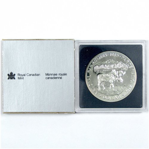 Canadian National Parks Centennial Silver Dollar
