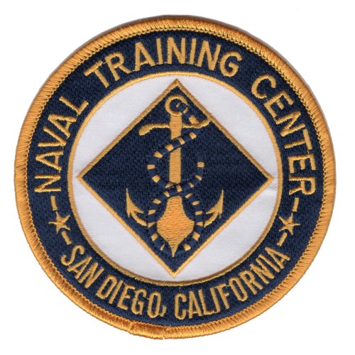 Naval Training Center San Diego California Patch