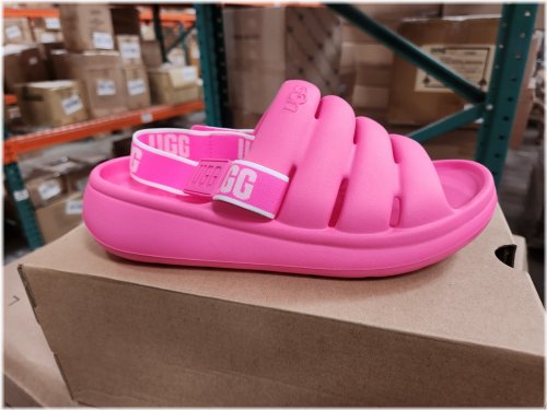 Sporty Pink Sandals