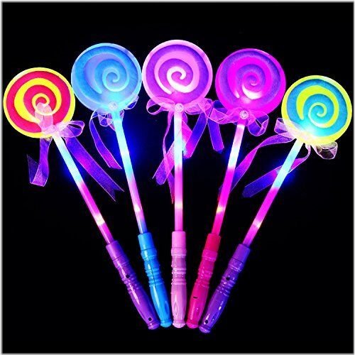 Glowing Princess Wands - Pack of 8